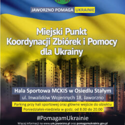Miejski Punkt Koordynacji Zbiórek i Pomocy dla Ukrainy